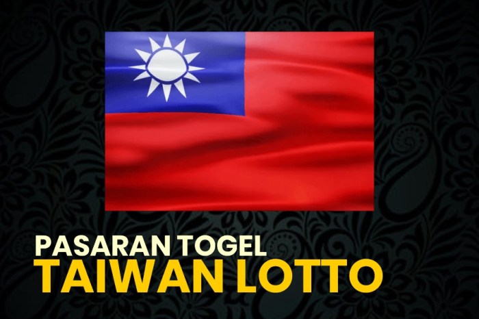 Jackpot progresif pasaran Taiwan di CHUTOGEL